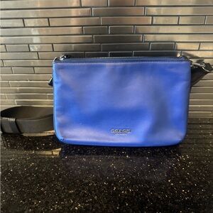 COACH Vibrant Blue Crossbody Bag